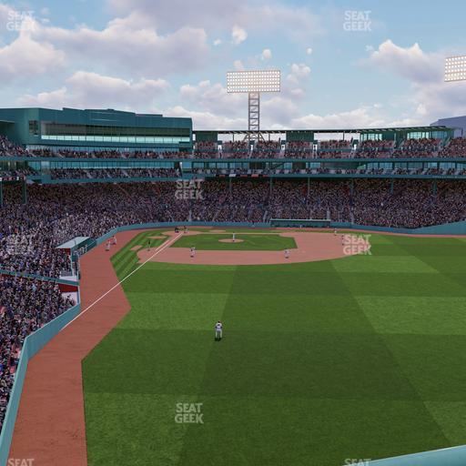 Fenway Park - Section Right Field Roof Deck Table 103 Seat View
