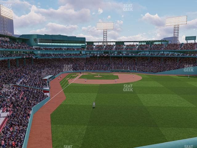 Fenway Park - Section Right Field Roof Deck Table 103 Seat View