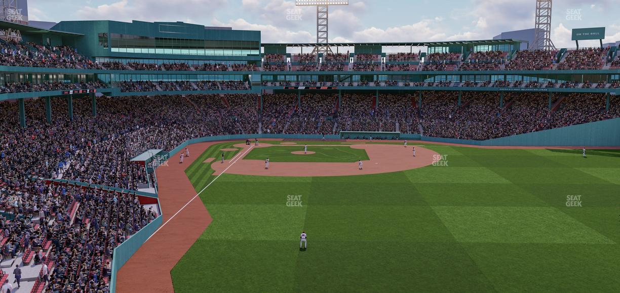 Fenway Park - Section Right Field Roof Deck Table 104 Seat View