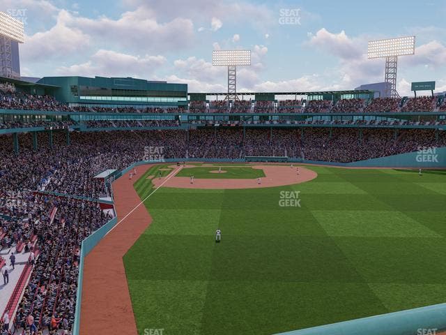 Fenway Park - Section Right Field Roof Deck Table 104 Seat View