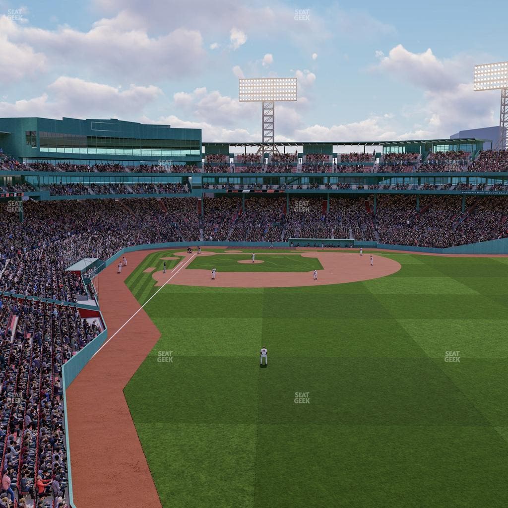 Fenway Park - Section Right Field Roof Deck Table 105 Seat View