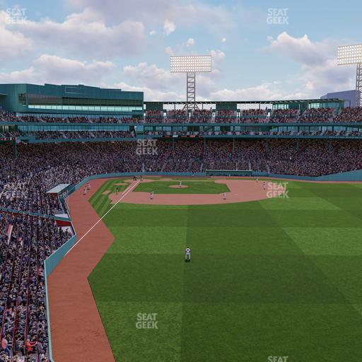 Fenway Park - Section Right Field Roof Deck Table 105 Seat View