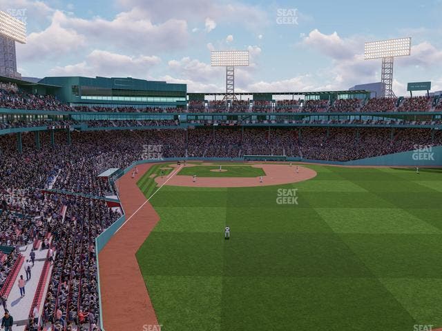 Fenway Park - Section Right Field Roof Deck Table 105 Seat View