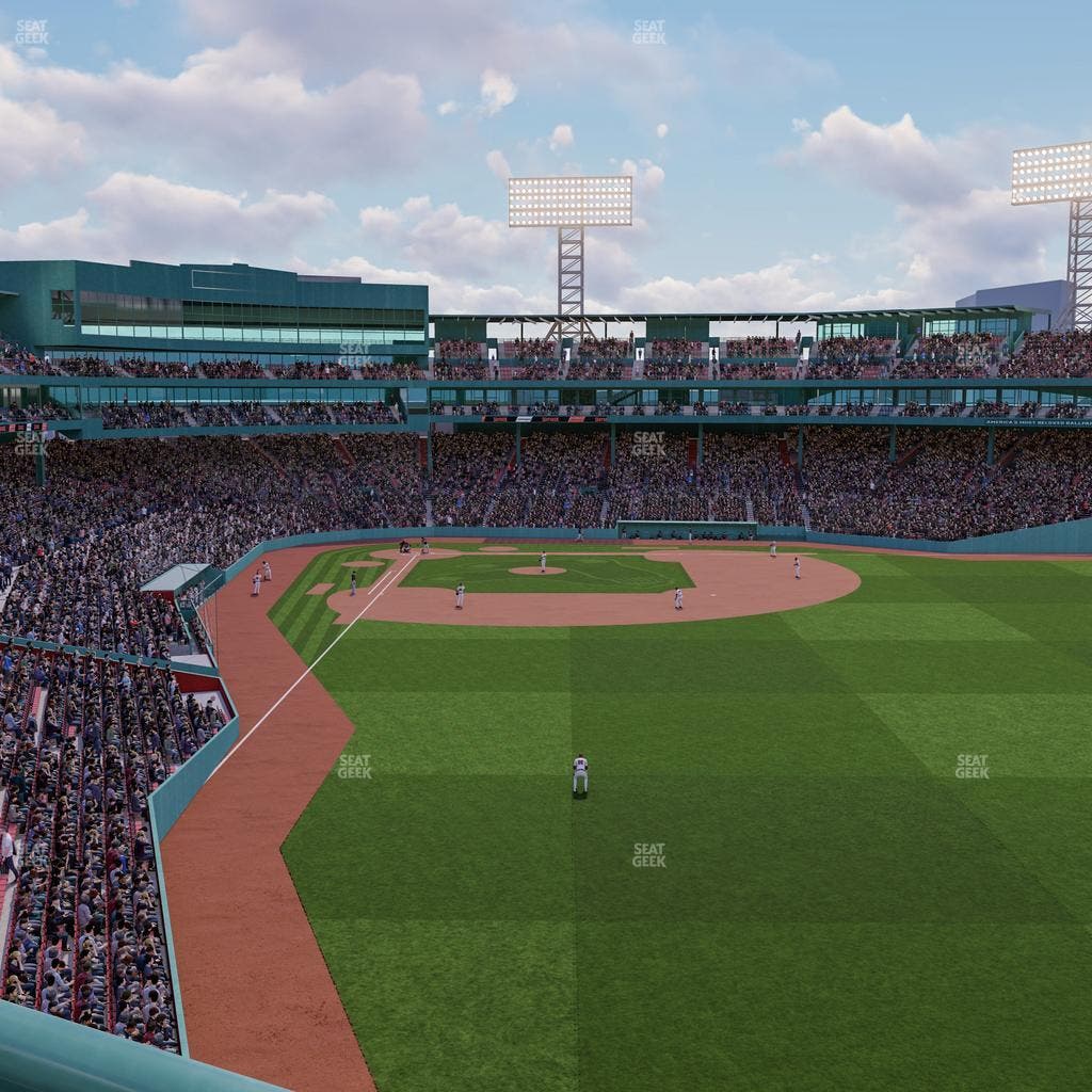 Fenway Park - Section Right Field Roof Deck Table 106 Seat View
