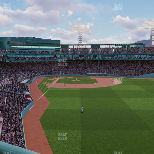 Fenway Park - Section Right Field Roof Deck Table 106 Seat View