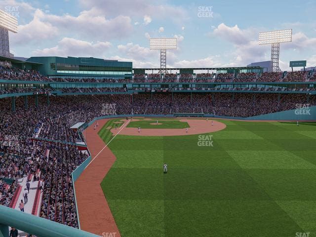 Fenway Park - Section Right Field Roof Deck Table 106 Seat View