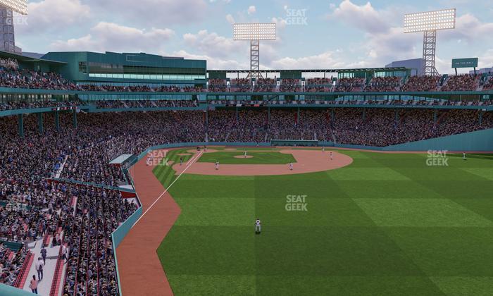 Fenway Park - Section Right Field Roof Deck Table 106 Seat View