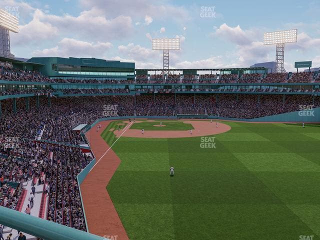 Fenway Park - Section Right Field Roof Deck Table 107 Seat View