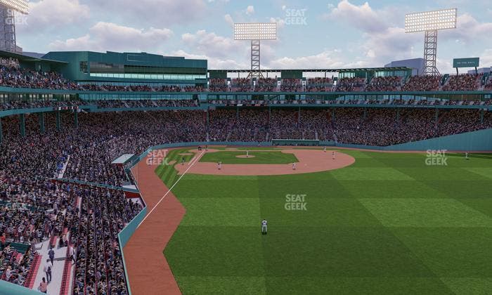 Fenway Park - Section Right Field Roof Deck Table 107 Seat View