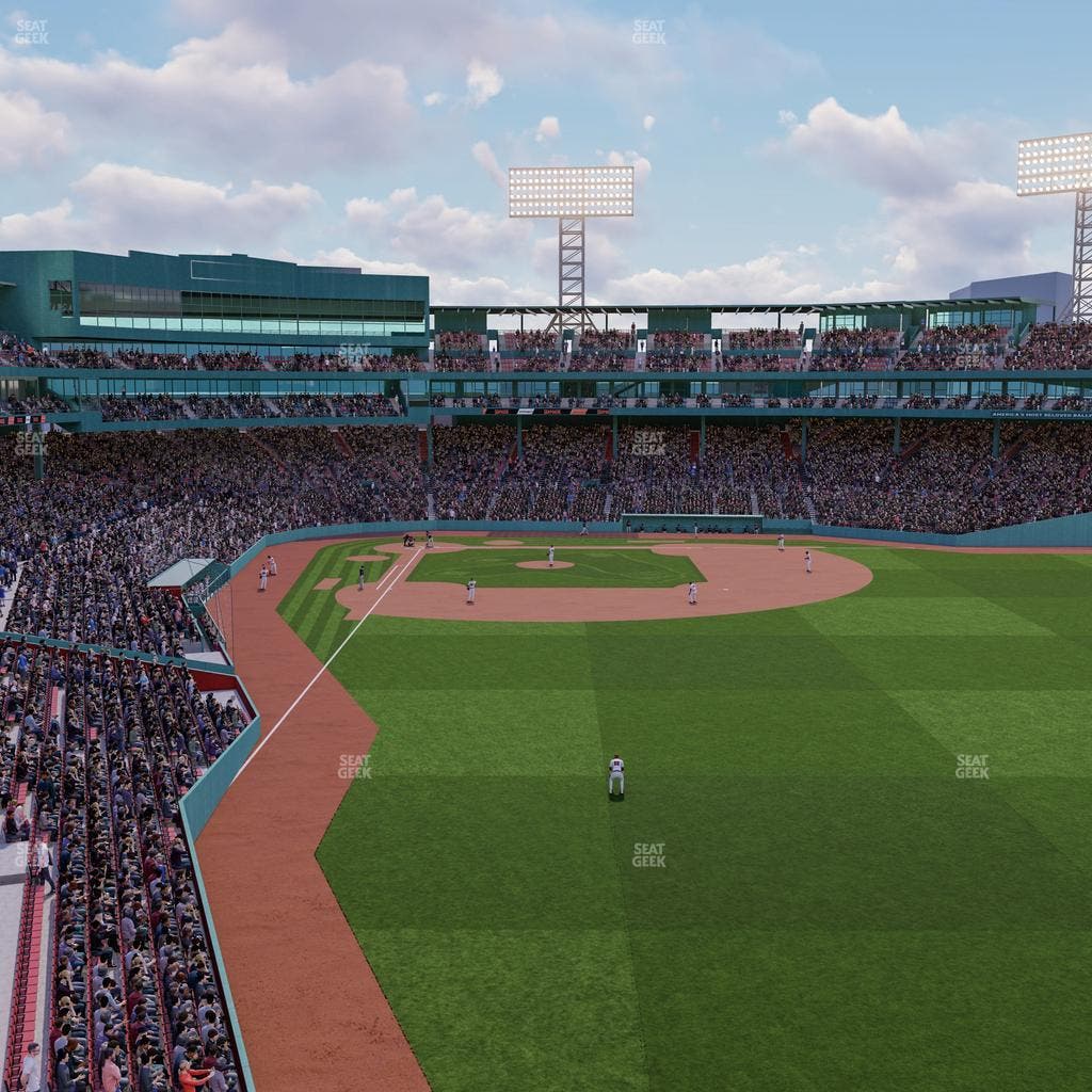 Fenway Park - Section Right Field Roof Deck Table 108 Seat View