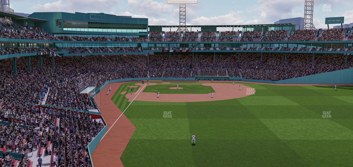 Fenway Park - Section Right Field Roof Deck Table 108 Seat View