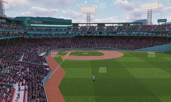 Fenway Park - Section Right Field Roof Deck Table 108 Seat View