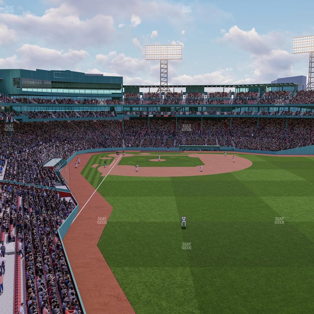 Fenway Park - Section Right Field Roof Deck Table 109 Seat View