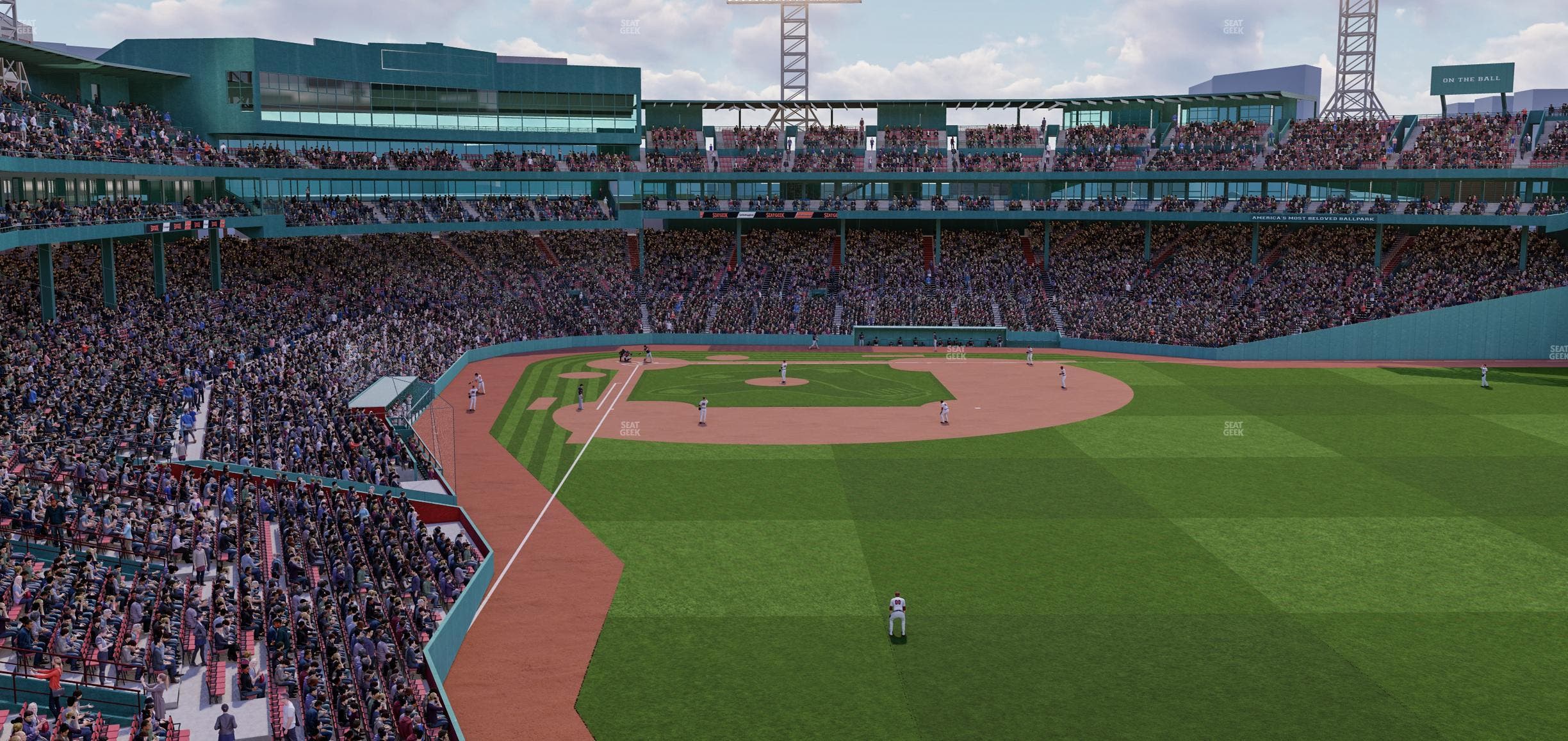 Fenway Park - Section Right Field Roof Deck Table 110 Seat View