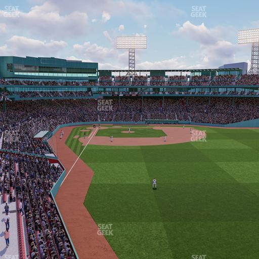 Fenway Park - Section Right Field Roof Deck Table 110 Seat View
