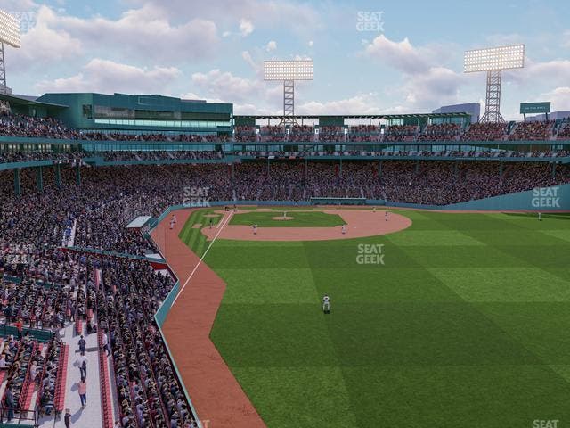 Fenway Park - Section Right Field Roof Deck Table 110 Seat View