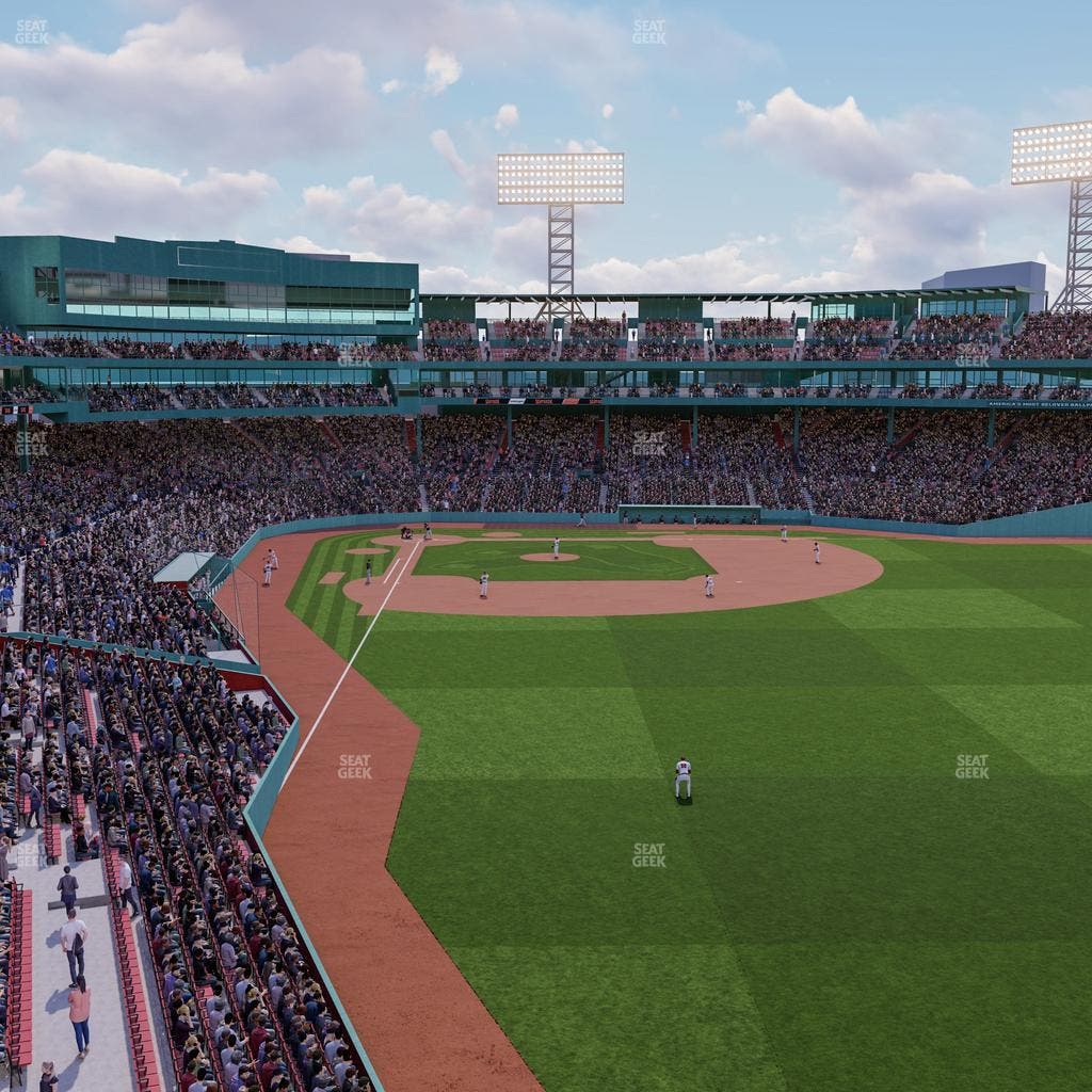 Fenway Park - Section Right Field Roof Deck Table 111 Seat View