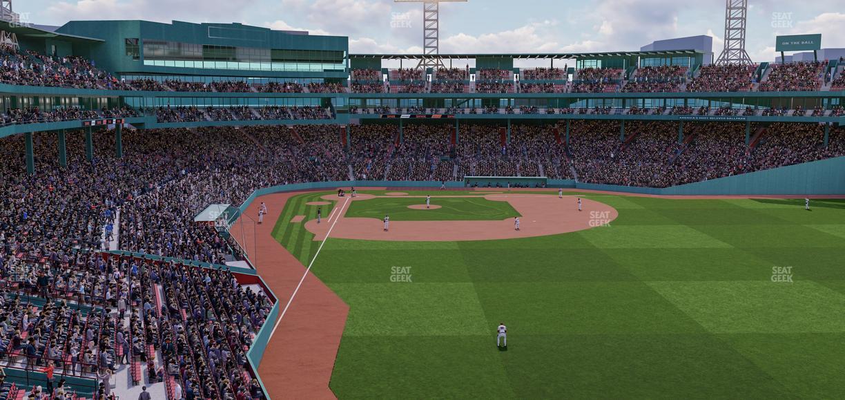 Fenway Park - Section Right Field Roof Deck Table 111 Seat View