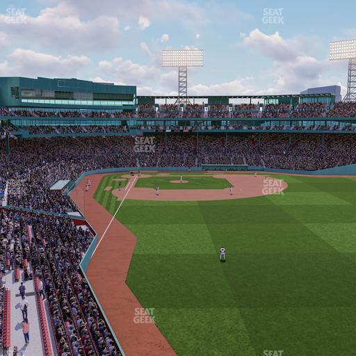 Fenway Park - Section Right Field Roof Deck Table 111 Seat View