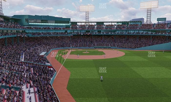 Fenway Park - Section Right Field Roof Deck Table 111 Seat View
