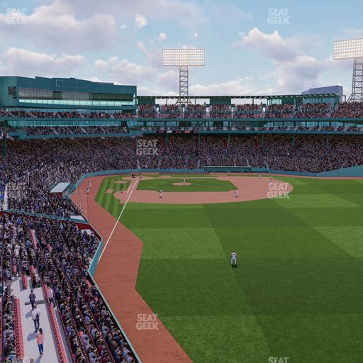 Fenway Park - Section Right Field Roof Deck Table 112 Seat View