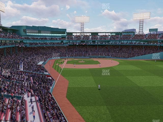 Fenway Park - Section Right Field Roof Deck Table 112 Seat View