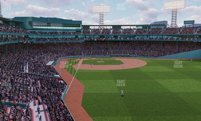 Fenway Park - Section Right Field Roof Deck Table 112 Seat View