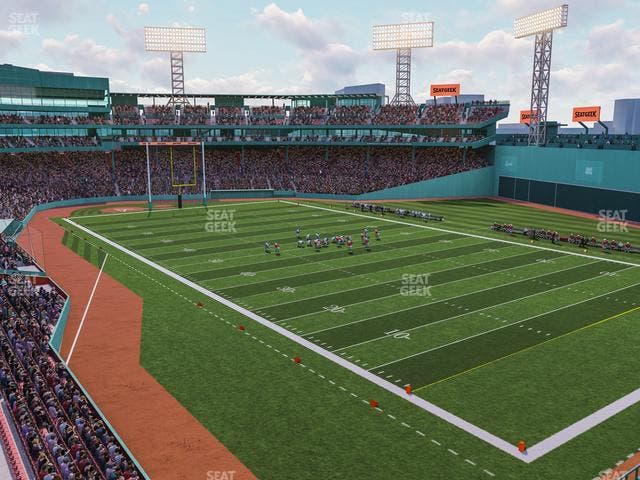Fenway Park - Section Right Field Roof Deck Table 112 Seat View