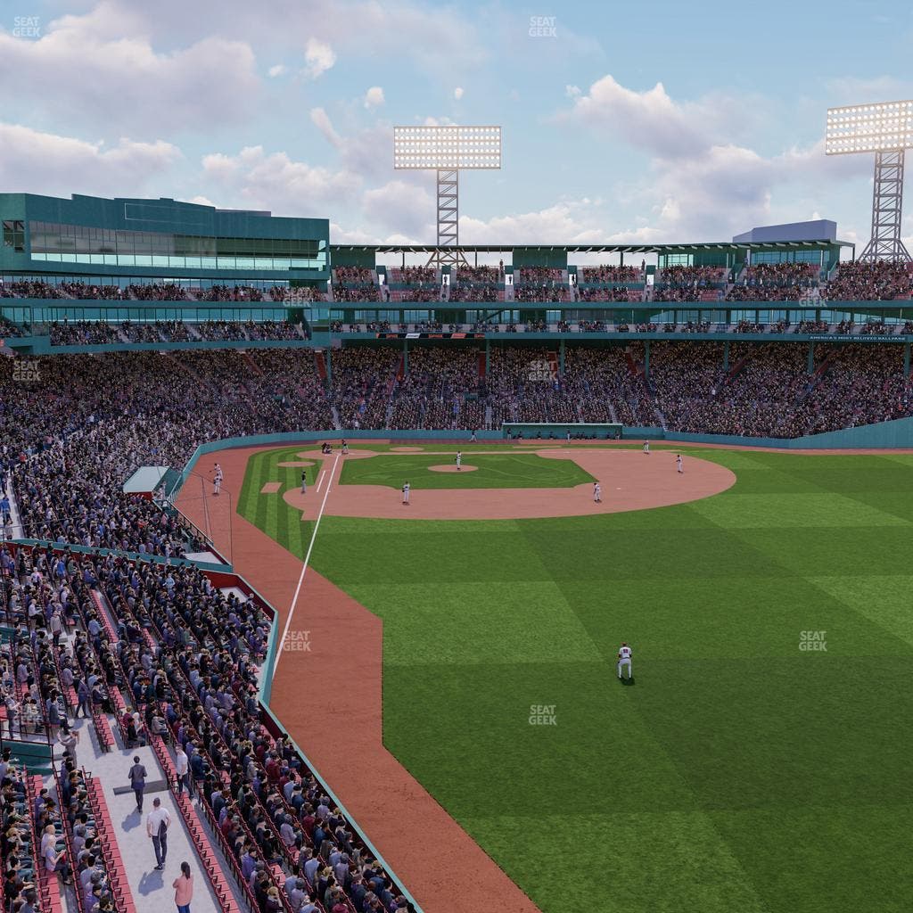 Fenway Park - Section Right Field Roof Deck Table 113 Seat View