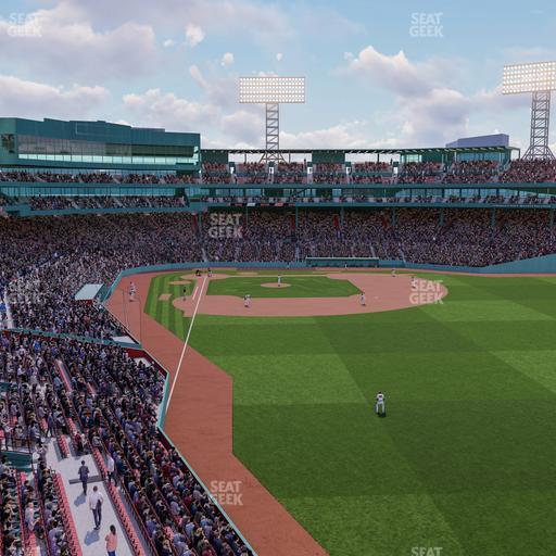 Fenway Park - Section Right Field Roof Deck Table 113 Seat View