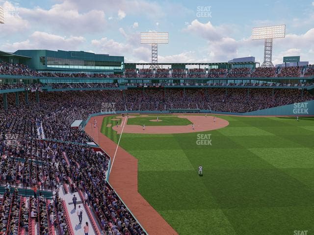 Fenway Park - Section Right Field Roof Deck Table 113 Seat View