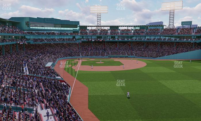 Fenway Park - Section Right Field Roof Deck Table 113 Seat View