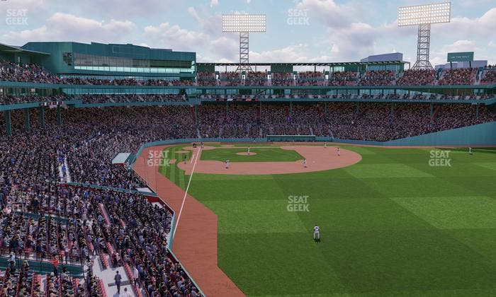 Fenway Park - Section Right Field Roof Deck Table 113 Seat View