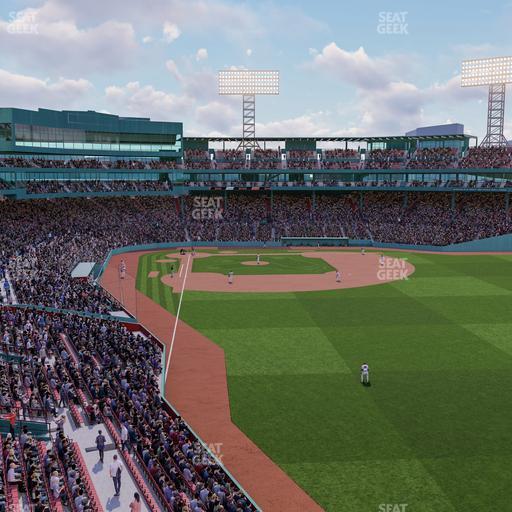 Fenway Park - Section Right Field Roof Deck Table 114 Seat View