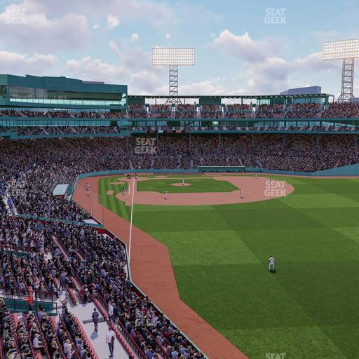 Fenway Park - Section Right Field Roof Deck Table 115 Seat View