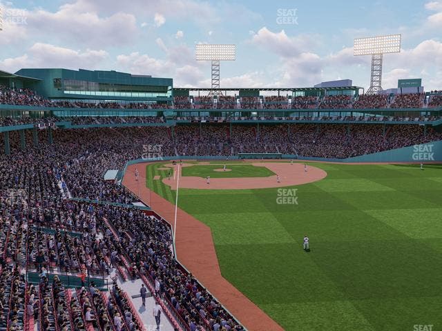 Fenway Park - Section Right Field Roof Deck Table 115 Seat View