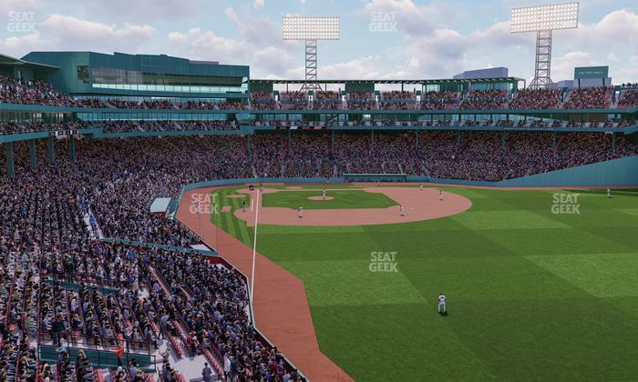 Fenway Park - Section Right Field Roof Deck Table 115 Seat View