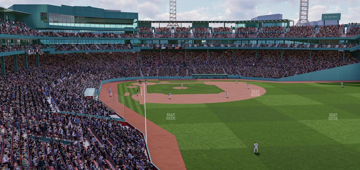 Fenway Park - Section Right Field Roof Deck Table 116 Seat View
