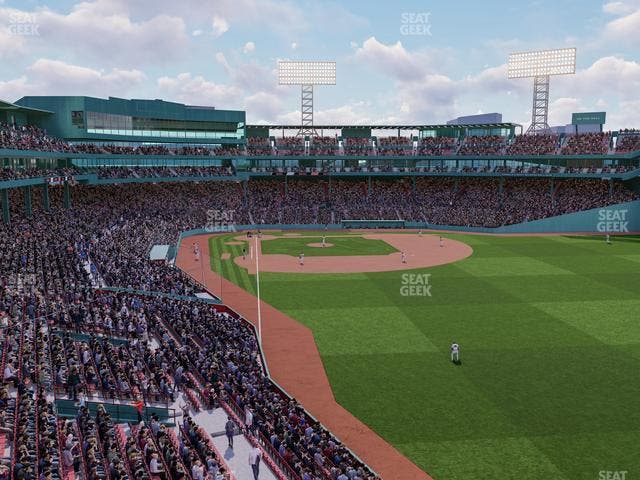 Fenway Park - Section Right Field Roof Deck Table 116 Seat View