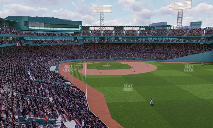 Fenway Park - Section Right Field Roof Deck Table 116 Seat View