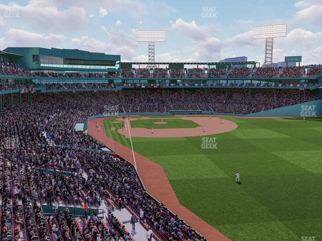 Fenway Park - Section Right Field Roof Deck Table 117 Seat View