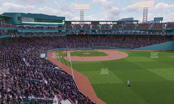 Fenway Park - Section Right Field Roof Deck Table 117 Seat View