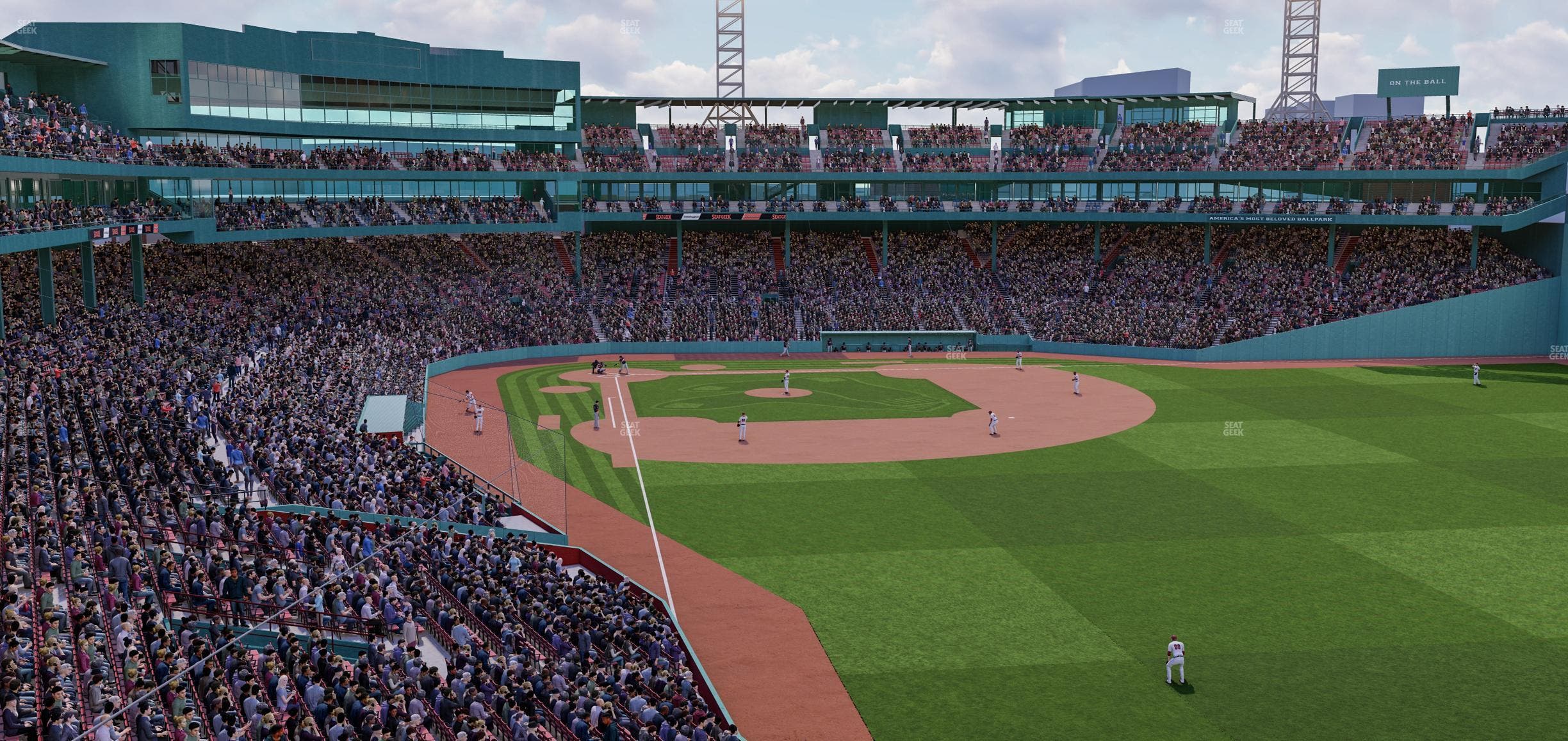 Fenway Park - Section Right Field Roof Deck Table 118 Seat View