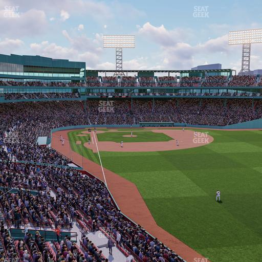 Fenway Park - Section Right Field Roof Deck Table 118 Seat View