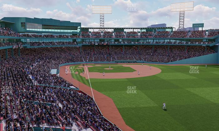 Fenway Park - Section Right Field Roof Deck Table 118 Seat View
