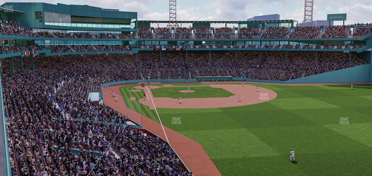 Fenway Park - Section Right Field Roof Deck Table 119 Seat View