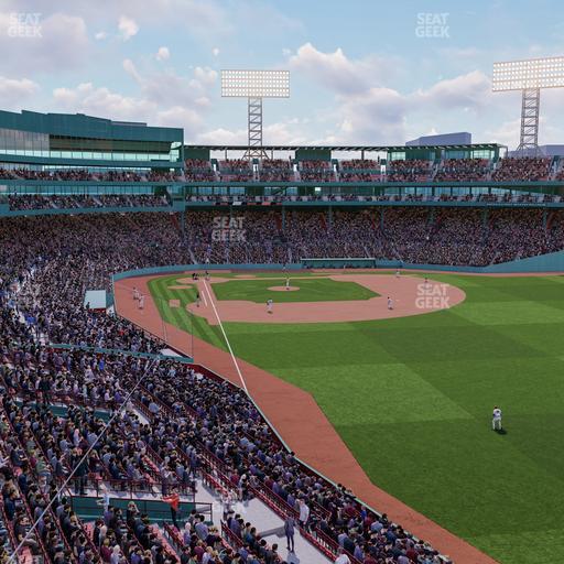 Fenway Park - Section Right Field Roof Deck Table 119 Seat View