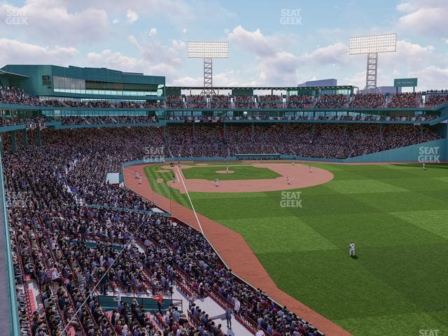 Fenway Park - Section Right Field Roof Deck Table 119 Seat View