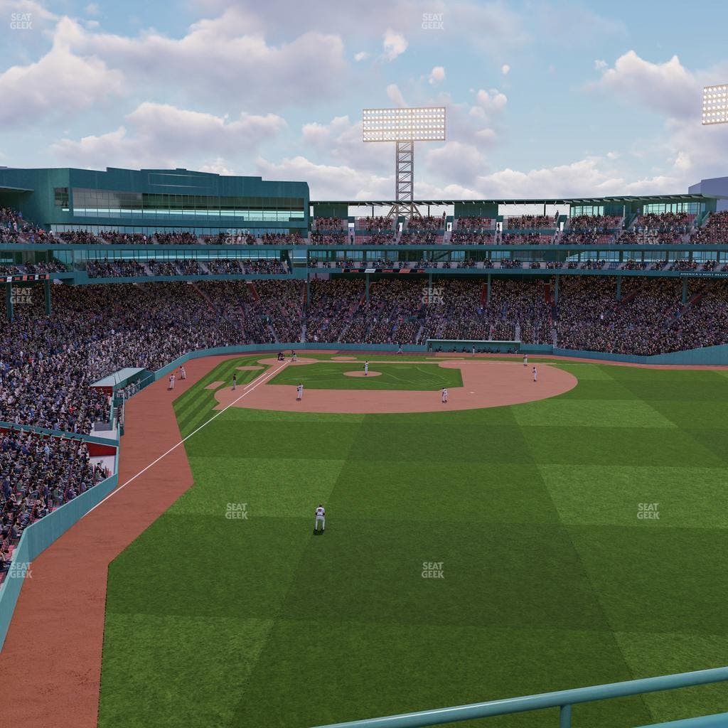 Fenway Park - Section Right Field Roof Deck Table 202 Seat View