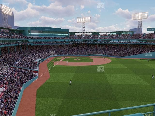 Fenway Park - Section Right Field Roof Deck Table 202 Seat View